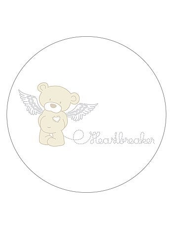 ROBA Lit cododo "Heartbreaker" 60 x 120 cm + équipement complet