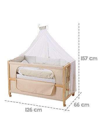 ROBA Lit cododo "Liebhabaer" 60 x 120 cm + équipement complet