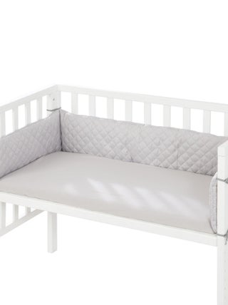 ROBA Lit Cododo "roba Style" 2en1 + Matelas + Tour + Barrière - Blanc