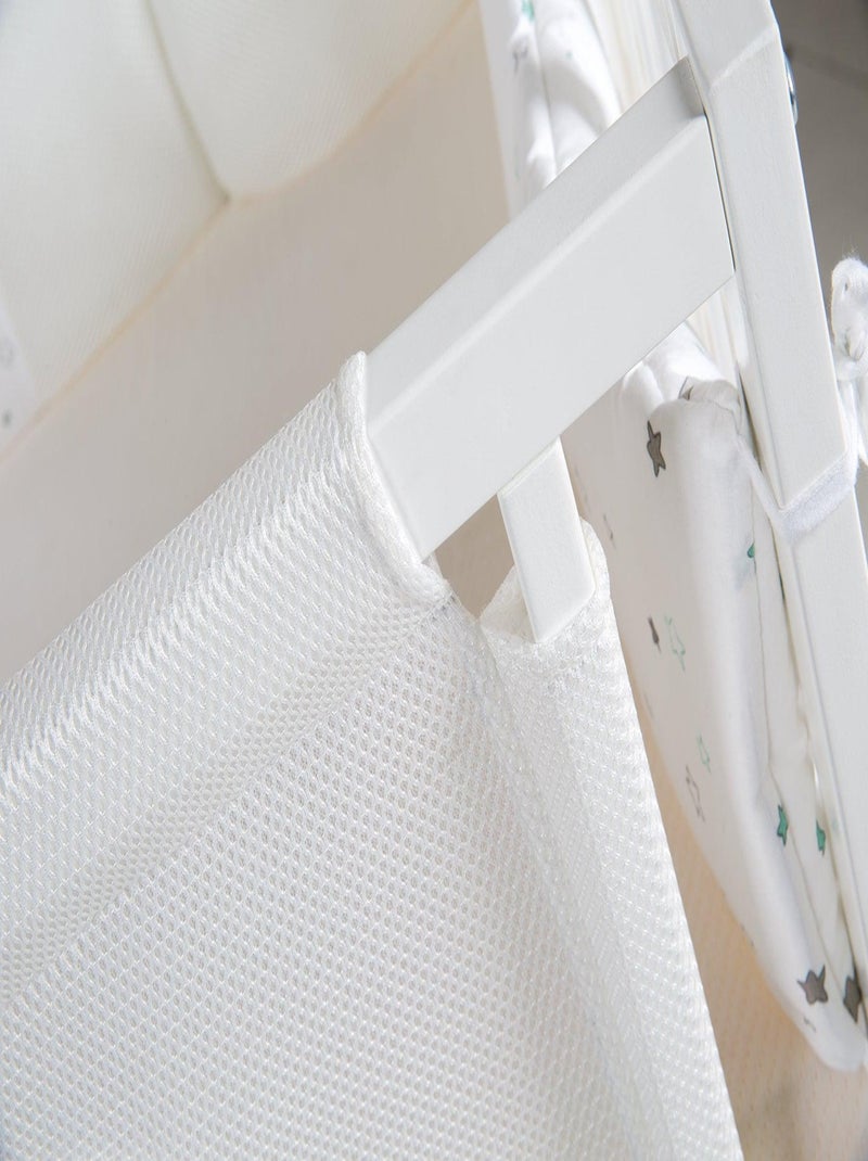 ROBA Lit cododo "safe asleep®" 60 x 120 cm + équipement complet "Sternenzauber" Blanc - Kiabi