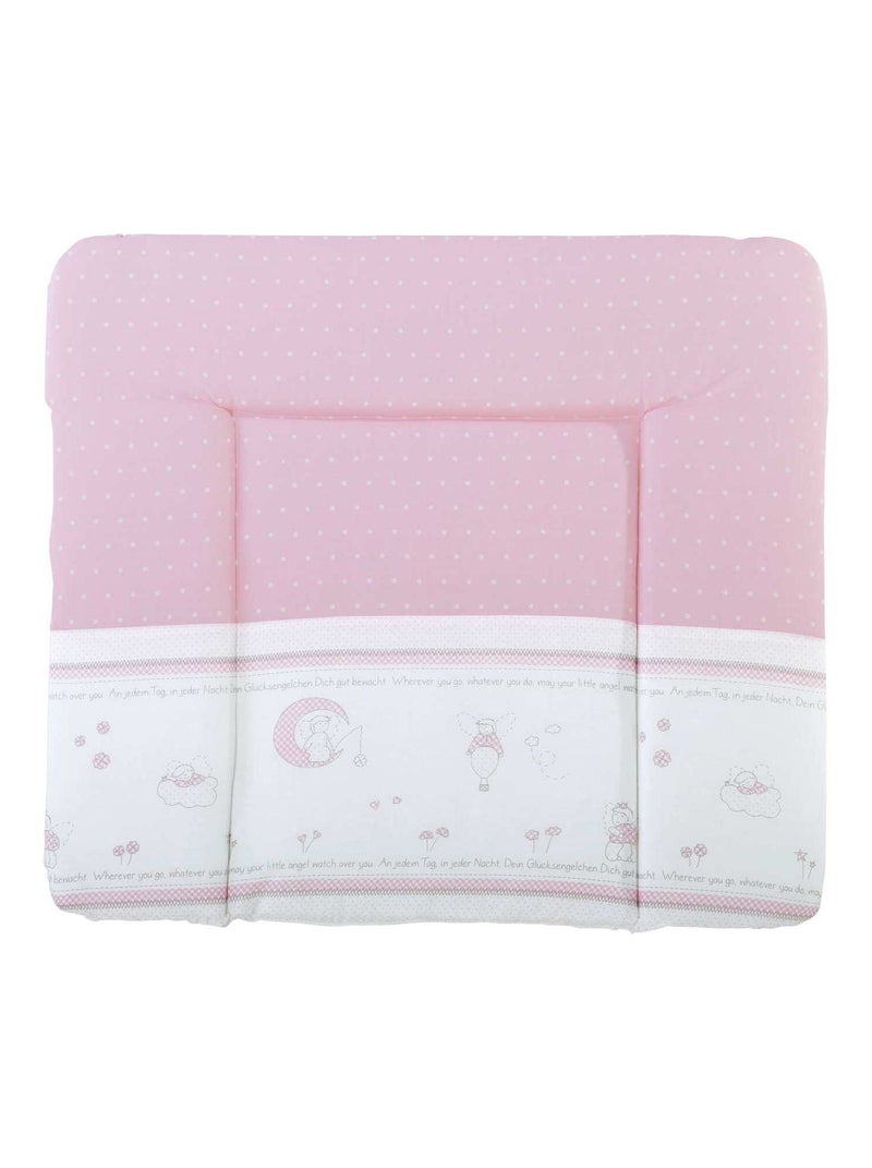 ROBA Matelas À Langer "Gluecksengel" - 85x75 - Revêtu De PU Rose - Kiabi