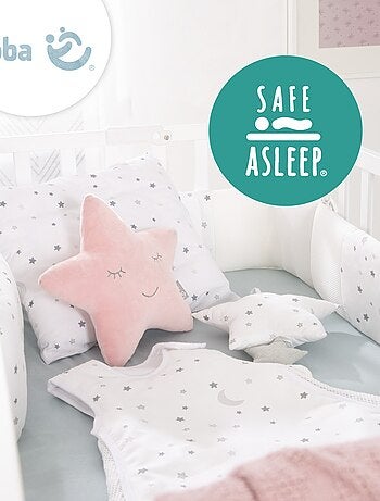 ROBA Matelas de Lit Bébé Climatisé et Déhoussable - "Safe Asleep®" Air Balance Easy
