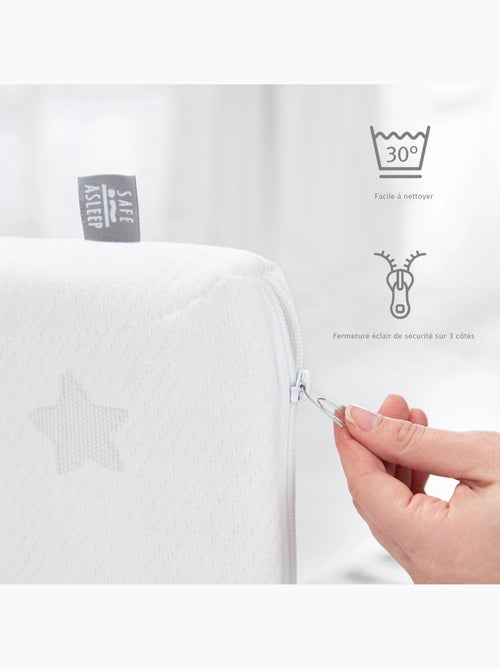 ROBA Matelas de Lit Bébé Climatisé et Déhoussable - "Safe Asleep®" Air Balance Easy - Kiabi