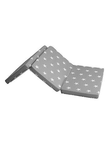 ROBA Matelas de Voyage Little Stars 60 x 120 cm Pliable + Sac de Transport