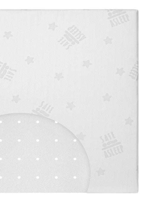 ROBA Matelas pour Parc Bébé Rectangulaire - Housse Amovible - "Safe Asleep®" Air - Kiabi