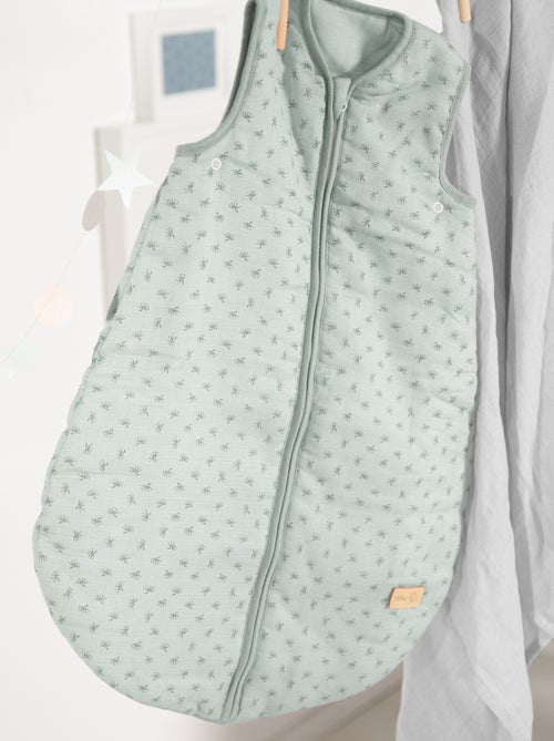 ROBA Organic Gigoteuse Bébé "Lil Planet" - Sac de Couchage D'été - Vert Givré - Kiabi