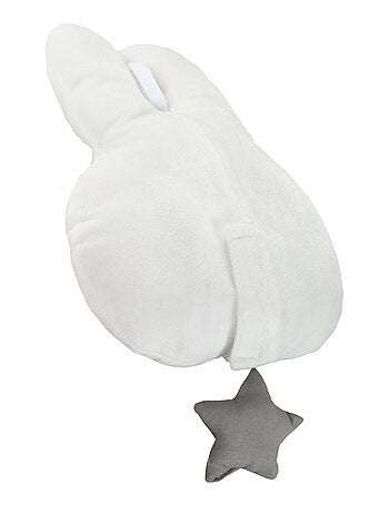 ROBA Peluche Musicale à Suspendre Lapin "Miffy®" - Mécanisme Musical Amovible - Gris/Blanc