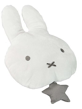 ROBA Peluche Musicale à Suspendre Lapin "Miffy®" - Mécanisme Musical Amovible - Gris/Blanc