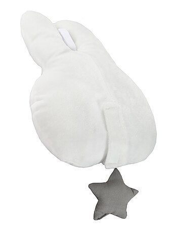 ROBA Peluche Musicale à Suspendre Lapin "Miffy®" - Mécanisme Musical Amovible - Gris/Blanc
