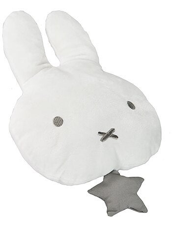 ROBA Peluche Musicale à Suspendre Lapin "Miffy®" - Mécanisme Musical Amovible - Gris/Blanc