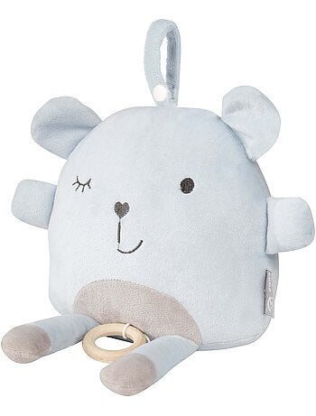 ROBA Peluche Musicale Ours à Suspendre "Lil Cuties Benny" - Mélodie Apaisante - Bleu Clair