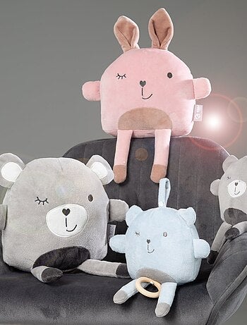 ROBA Peluche Musicale Ours à Suspendre "Lil Cuties Benny" - Mélodie Apaisante - Bleu Clair