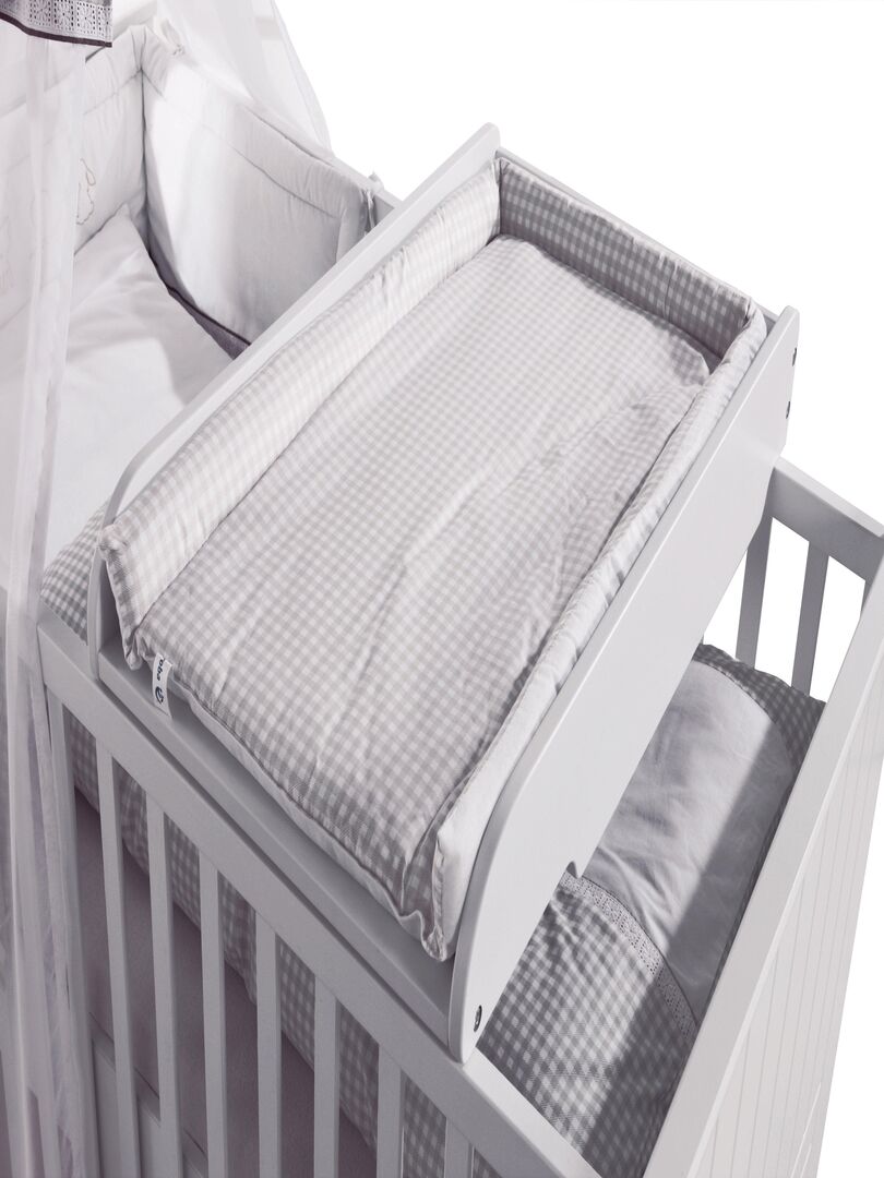 ROBA Plan À Langer + Matelas roba Style - À Poser Sur Les Lits Bébé -  Gris - Kiabi - 74.90€