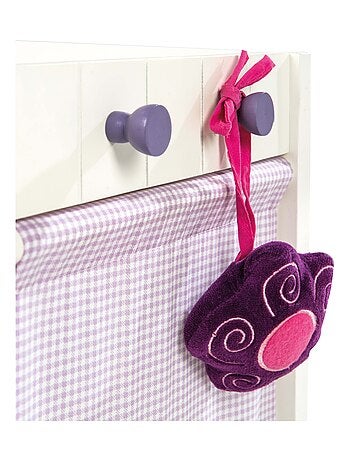 ROBA Table à langer de Poupée en Bois "Fienchen" + Équipement Textile