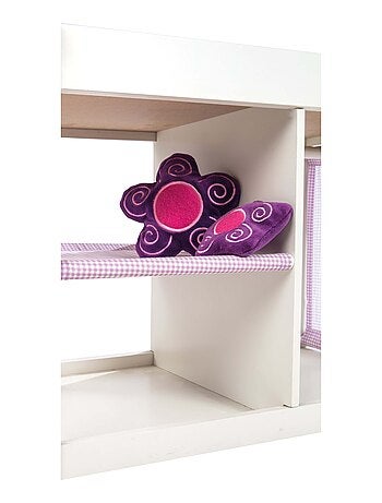 ROBA Table à langer de Poupée en Bois "Fienchen" + Équipement Textile