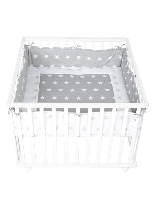 ROBA Tapis de Parc Universel avec Bords Little Stars - Imprimé Étoile - Kiabi