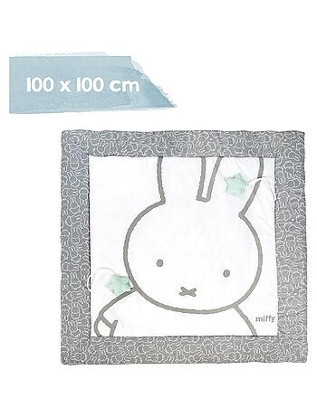 ROBA Tapis D'éveil miffy® - 100 x 100 - Revêtement Pour Parc D'enfant