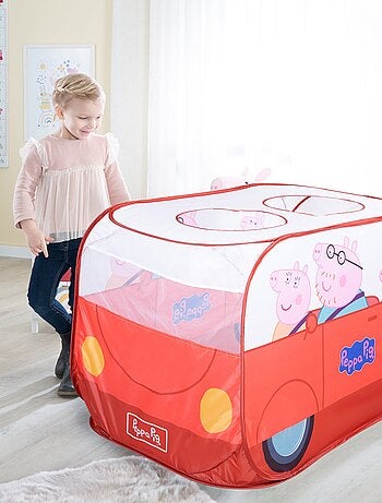 ROBA Tente de Jeu pour Enfant 'Peppa Pig' - Tente Pop Up en Forme de Voiture