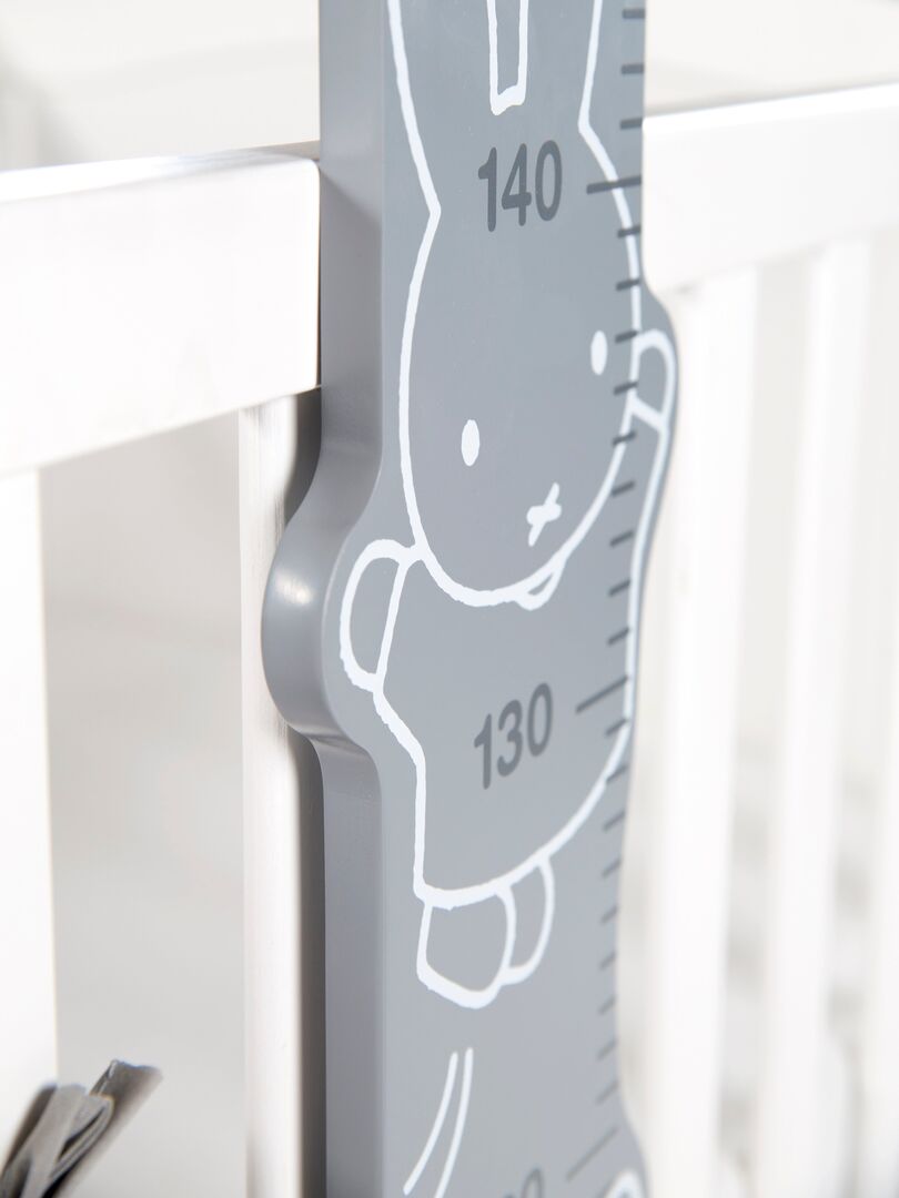 Ensemble De Table Et 2 Chaises Enfants Miffy Roba – Gris Foncé Et Blanc (bois, B-Ware)