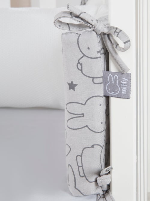 ROBA Tour de Lit Bébé "safe asleep®" - Air Plus "miffy®" - Gris  - Kiabi
