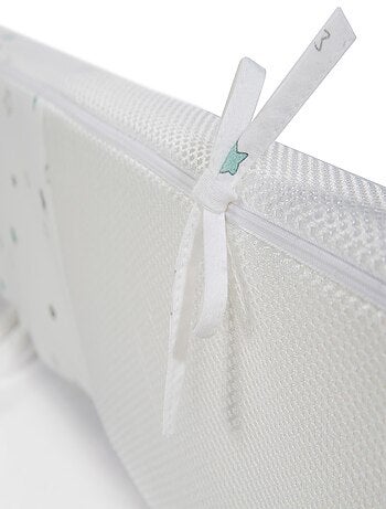 ROBA Tour de Lit Bébé "safe asleep®" - Air Plus "Sternenzauber" - Blanc