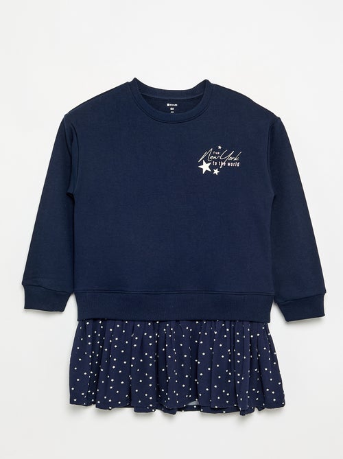 Robe 2 en 1 avec partie sweat-shirt - Kiabi