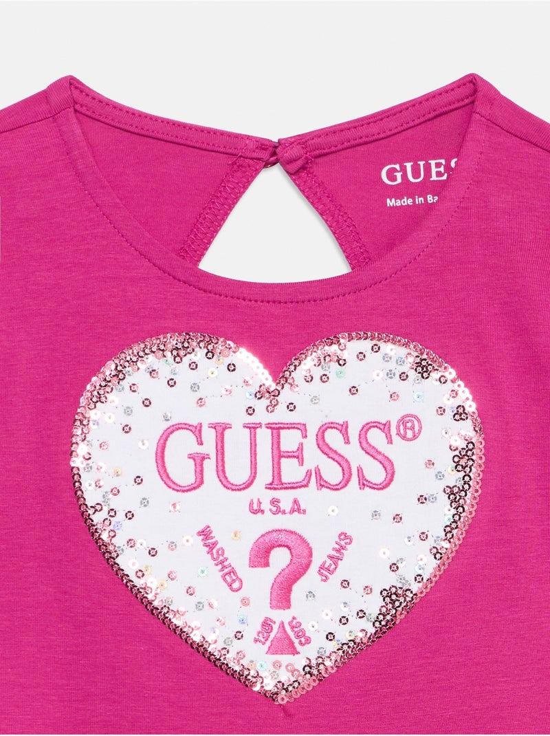 Robe 2 pièces - Guess kids Gris - Kiabi