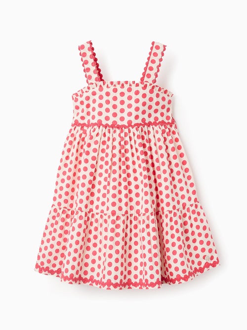 Robe à Bretelles à Pois - Kiabi
