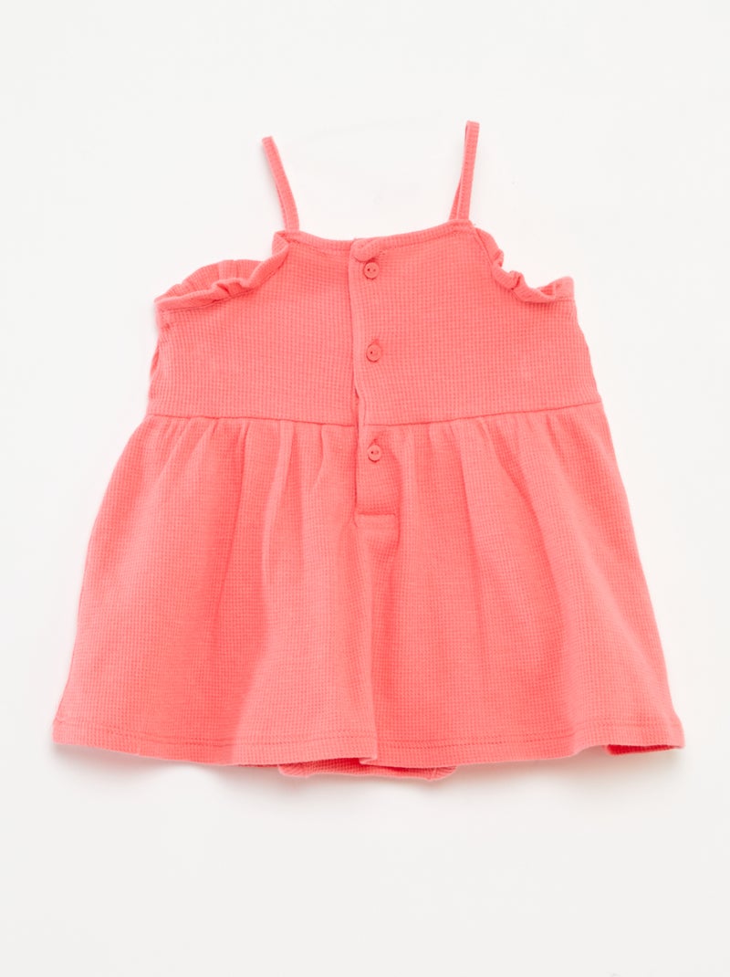Jupe Fille Justice, Rose Vif Scintillant, Taille 8, Avec Short Intégré, Neuve Avec étiquettes