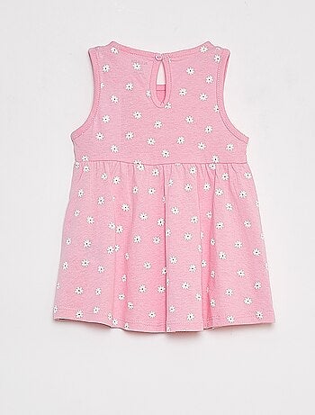 Robe à bretelles avec imprimé