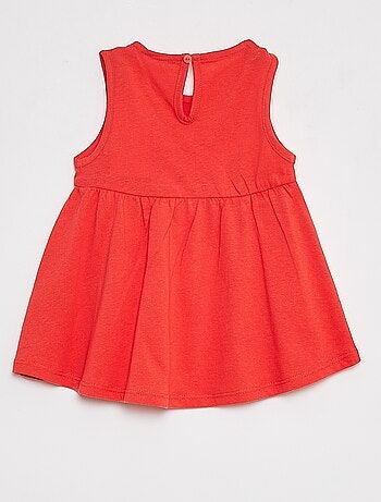 Robe à bretelles avec imprimé