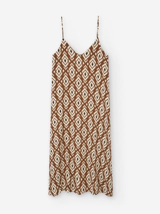 Robe à Bretelles avec Motif