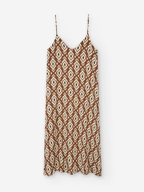 Robe à Bretelles avec Motif - Kiabi