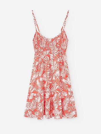 Robe à Bretelles avec Motif