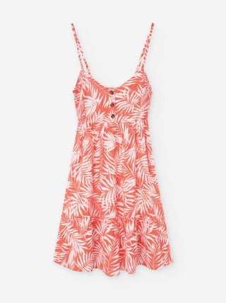 Robe à Bretelles avec Motif