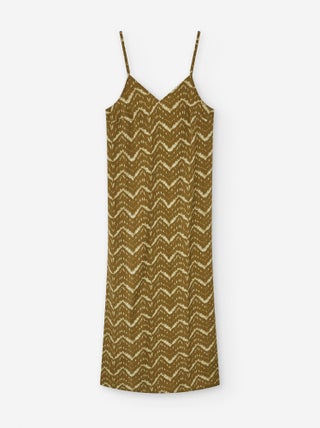 Robe à Bretelles avec Motif