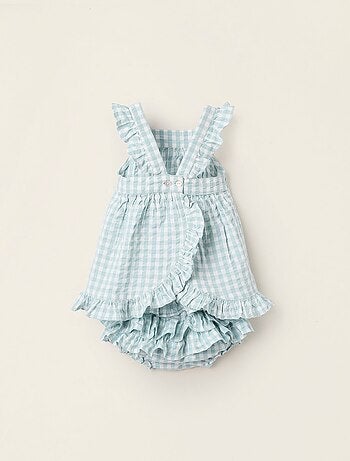 Robe à Bretelles + Bloomer Vichy Brothers & Sisters