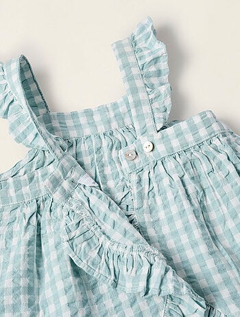 Robe à Bretelles + Bloomer Vichy Brothers & Sisters
