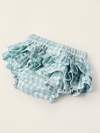 Robe à Bretelles + Bloomer Vichy Brothers & Sisters