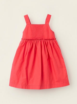 Robe à Bretelles en Popeline