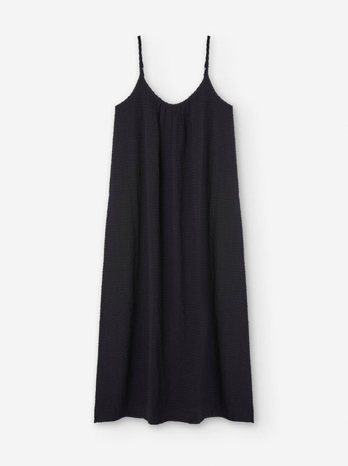 Robe à Bretelles Texturée - Kiabi