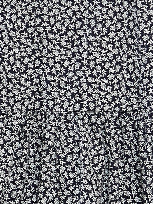 Robe à bretelles volantées à motif - Kiabi