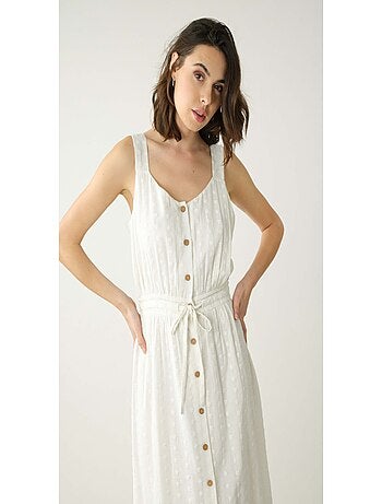 Robe à broderies anglaises 'Deeluxe'
