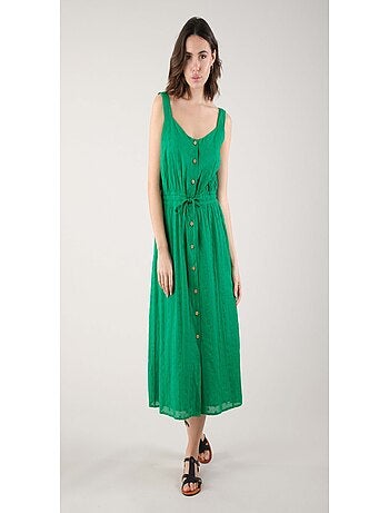 Robe à broderies anglaises 'Deeluxe'