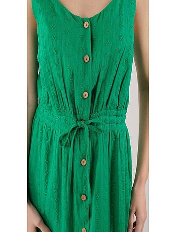 Robe à broderies anglaises 'Deeluxe'