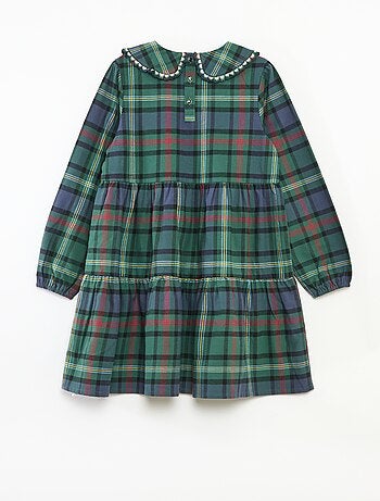 Robe à carreaux 'Kiabi & Catherine Painvin' en coton