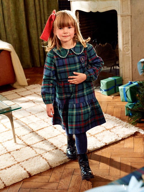 Robe à carreaux 'Kiabi x Catherine Painvin' en coton - Kiabi