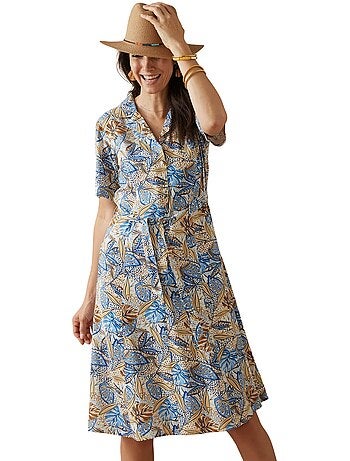 Robe à col tailleur - DAXON