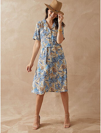 Robe à col tailleur - DAXON