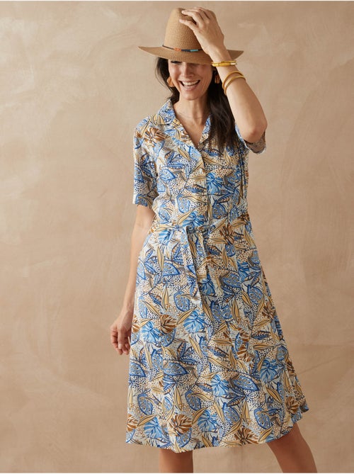 Robe à col tailleur - DAXON - Kiabi